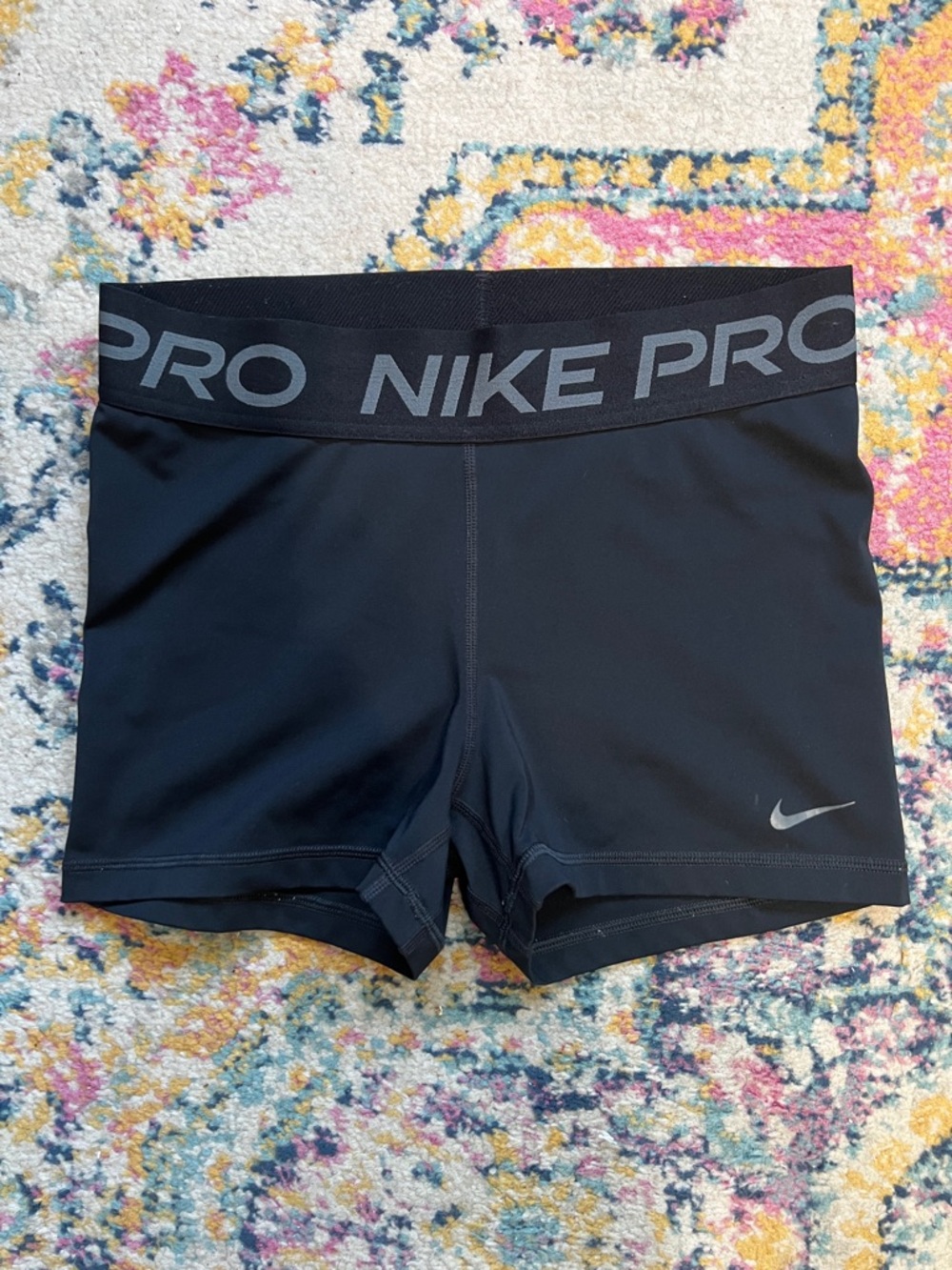 Nike Black Pro Compression Training Shorts Medium